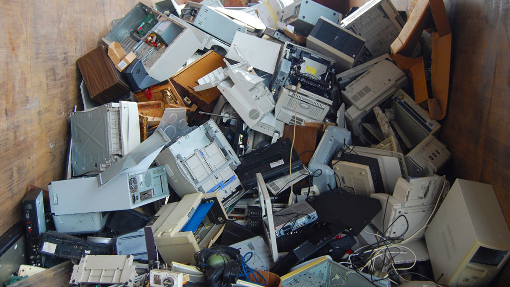 recycle electronic waste and old IT equipment